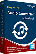 Program4Pc Audio Converter Pro, convert audio file