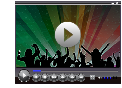 Mixing video in DJ music mixer software