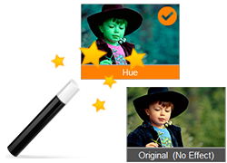 Touch up video with applying effects