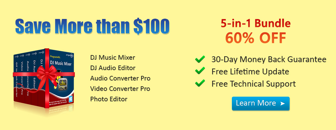 buy video audio converter and save $90 in 5-in-1 bundle