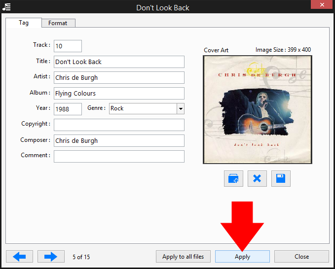 Edit audio tags and modify audio informarion